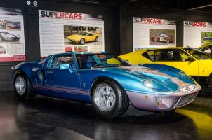 Ford GT40 replica from the Supercar Century display at Haynes International Motor Museum