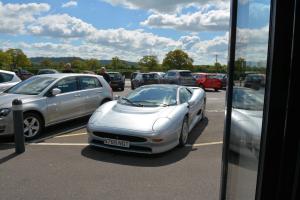 Our XJ220 going back into the Museum